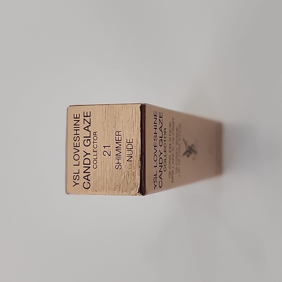 Yves Saint Laurent YSL Loveshine Candy Glaze Collector #21 Shimmer Nude NWT - Picture 8 of 8